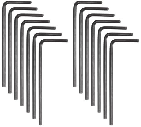 TA-VIGOR 30Pcs 2mm Hex Key Wrench Set, Metric CR-V Steel L-Shaped Allen Wrenches for Furniture Assembly, Bike Repair, and Equipment Maintenance