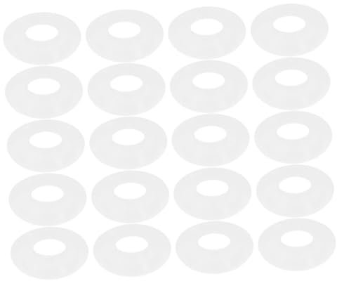 Hemobllo 10pcs Joints D'étanchéité pour Bouchons à Bascule en Plastique Blanc, Solides et Étanches, Adaptés aux Bouteilles Swing Top pour Brassage Maison