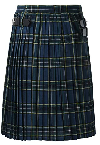 Kilt écossais pour Hommes, Traditionnel, à Carreaux, pour Homme, Tartan Irlandais, Combat, Punk, Gothique, région montagneuse, Jupe, Kilt Utilitaire, avec Sangles et Grandes Poches