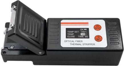 Yoeruers Pelador Térmico de Fibra Óptica Tipo Abrazadera para Cables de Fibra Óptica de 48 Núcleos, para LCD.