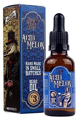 HEY JOE! Beard Oil Nº 3 Acid Melon | Natürliches und Erfrischendes Bartöl Herren mit Melonenduft und Lychee-Noten - Bartpflege für Gesunde Bärte - Bart Öl 30 ml