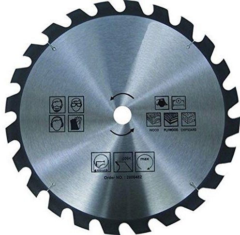 Hoja de sierra circular, diámetro 100-400, tamaño a elegir, 24-40 dientes, de metal duro, para madera y plástico, para sierra circular de mano y sierra circular de mesa (diámetro 140 mm – 30 dientes)