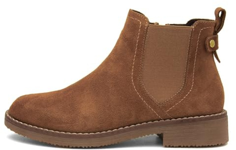 Hush Puppies Womens Maddy Chelsea Boot, Tan, 5 UK