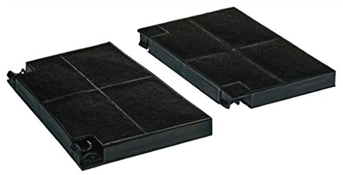 KGA SUPPLIES Type EFF70 Charcoal Carbon Filter for Zanussi Cooker Hood Vent 193 x 135 x 20 mm, Pack of 2