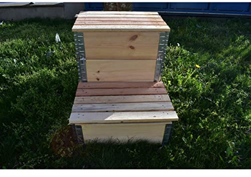 Multitanks - Composteur évolutif en bois naturel de 192 litres 800x600mm