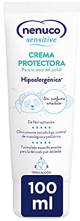 Nenuco Sensitive Crema Protectora para la Zona del Pañal, 100ml