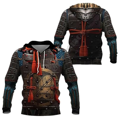 keephen Imprimé en 3D Croix Templiers Sweat à Capuche Hommes Femmes Harajuku Streetwear Cordon de Serrage Sweat à Capuche