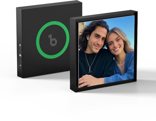 Magnete da Frigorifero con Musica Personalizzato Calamite da Frigo Album Fotografico Personalizzabile Può Riprodurre Canzoni Natale San Valentino Regalo di Coppia (Stile Y2-5.0 Version)