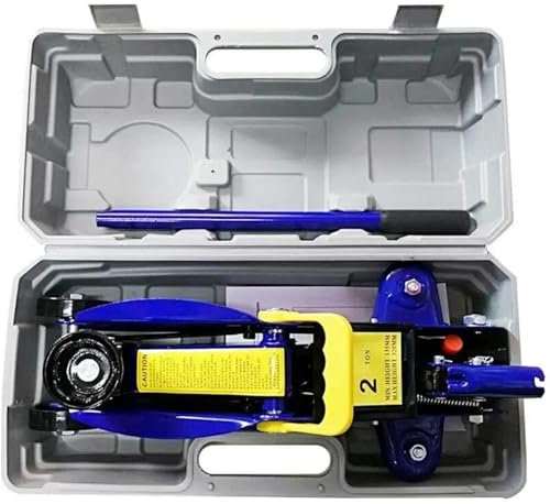RVIFY hebebühne Auto 2-Tonnen-Wagenheber mit niedrigem Profil, robuster hydraulischer Wagenheber aus Stahl, hydraulischer Wagenheber mit Tragetasche wagenheber Auto