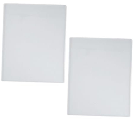VILLFUL 2piezas Molde De Epoxi De Cristal Molde Antiadherente Para Bricolaje De Silicona Flexible Para Manualidades Decorativo Para Escritorio Color Transparente Mediano