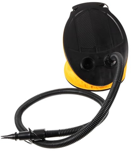 GALPADA Fußpumpe Aufpumpen Aufblasbare Matratze Ballonmatratze Luftpumpe Luftpumpe Für Schlauchboote Schlauchboot Schlafen Für Bälle Fuß Bootspumpe Kunststoff
