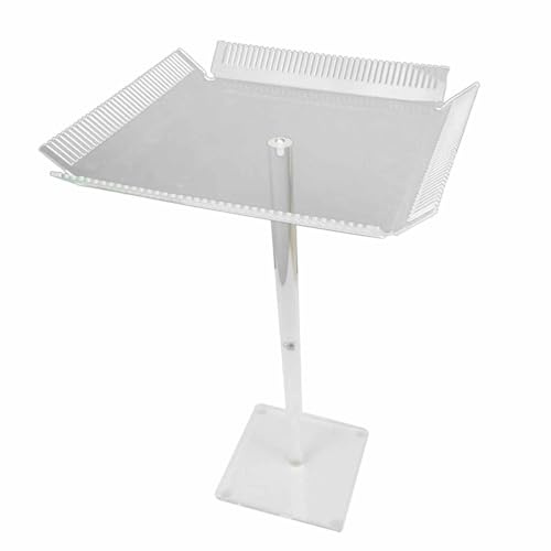 Organisateur d'extension de cheveux acrylique - support transparent robuste, structure équilibrée | Séparateur de cintre de rack d'affichage multi-côté, outil de support pour salon de coiffeur spa pro