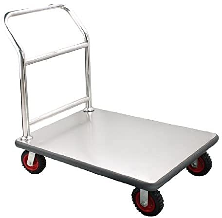Saro AF 230 Transportwagen, Metall, Silber, 90 x 60 x 90 cm