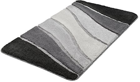 Meusch 2322905549 Badteppich Ocean, 80 x 150 cm, Schiefer