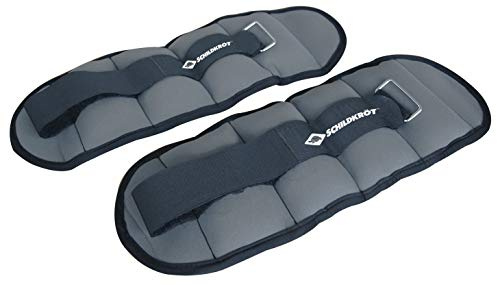 Schildkröt Fitness GEWICHTSMANSCHETTE, 2X 1,0kg, (Grey) im Carrybag Keine Farbe