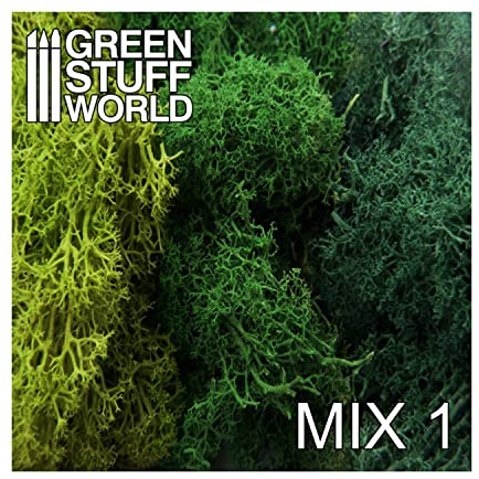 Green Stuff World Islandmoss Green Mix