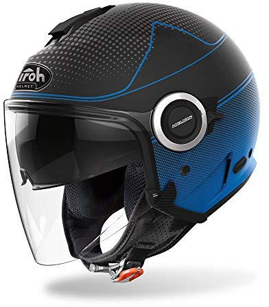 Airoh HELIOS MAP BLUE MATT L HEM19, Blau