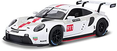 Bburago PORSCHE 911 RSR GT 1:24 Scale Die-Cast Collectible Car, Assorted Designs and Colours