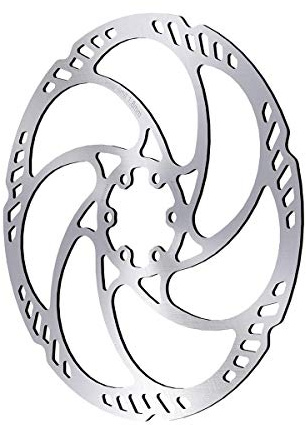 MAGURA - Disco freno per bicicletta Storm HC, Ø 203 mm, 6 fori, 6 viti, colore: argento