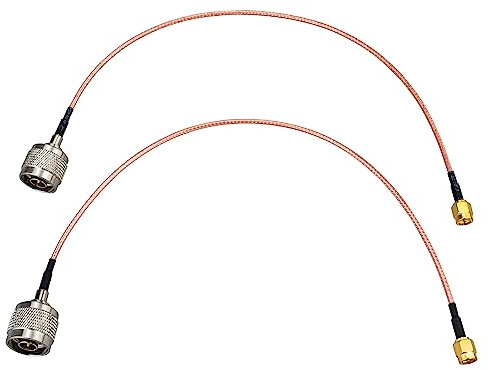 urcianow Cavo Coassiale N Maschio a SMA Maschio 30cm RG316 - Adattatore Antenna 50 Ohm per Router, WiFi, GPS, DVB-T, Ripetitore Segnale - Alta Qualità a Bassa Perdita