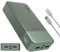JUOVI Power Bank, 20000mAh 45W Portable Charger, PD3.0 QC4.0 Fast Charging 4-Port with LED Display, Battery Pack Charger Portable for Laptop, iPhone 15 14 13 Pro Samsung S23 S22 (Green)