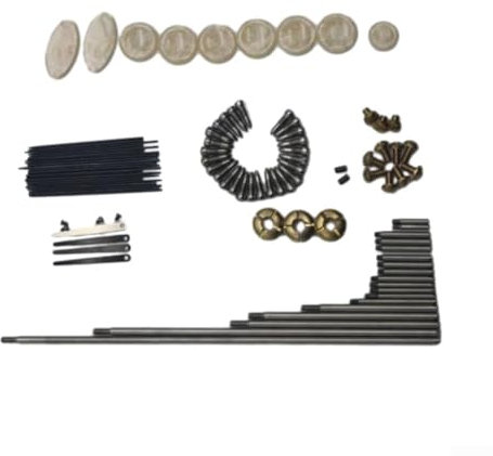Saxophon-Reparaturset, Altsaxophon-Reparatur-Wartungsset, mit Schaffellbezug, Instrumentenersatzzubehör