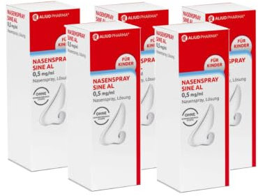 Nasenspray sine AL 0,5 mg/ml bei Schnupfen (5x10ml)