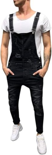 Jeans Mens Denim Dungarees Work Dungaree Casual Overalls