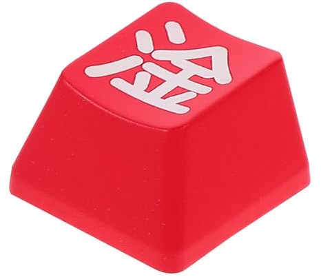 Gatuida Tapas de Teclas para Teclado Mecánico Esc Rojo de Abs Luz Personalizada para Juegos y Sustitución de Teclas Desgastadas