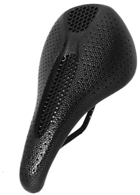 Kompatibilität for BUCKLOS 3D-Druck Rennradsattel Ultraleichter MTB-Fahrradsitz Stoßdämpfender Carbon-Nylon-Sattel Atmungsaktiv Hochfest(Carbon 3D-3)