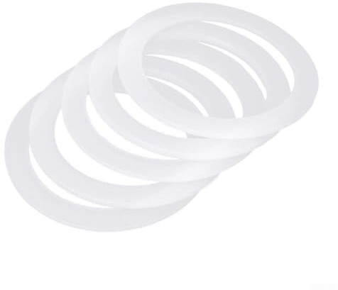 Replacement Silicone Gasket Sealing Ring for Moka Pot Espresso Maker, Compatible with 2 Cup 4 Cup 6 Cup 9 Cup Coffee Pots, Rubber Seal Spare(2 cups)