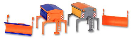 Kibri 15013 - H0 Streugeräteaufbau mit Schneepflug