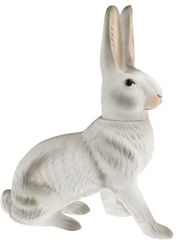 Marolin Sitzender Osterhase zum Füllen, weiß