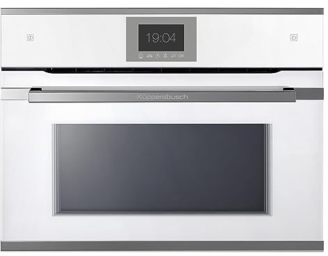 Küppersbusch CBD6550.0W3 K-Series. 5 Dampfbackofen Weiß/Silver Chrome
