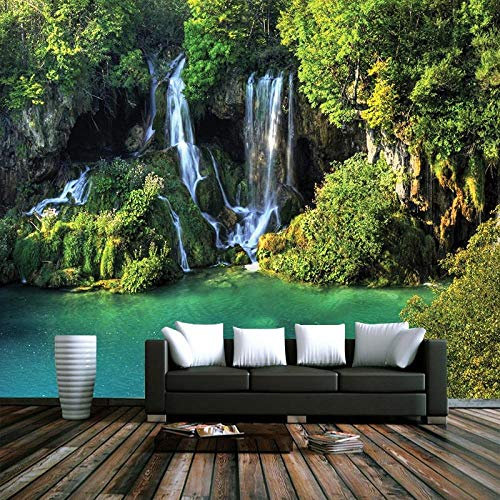 Papier Peint Panoramique 3D Tapisserie Intissé Murales poster geant photo Décoration Murale Effet Trompe Loeil 200x140cm Salon de la chambre du paysage naturel