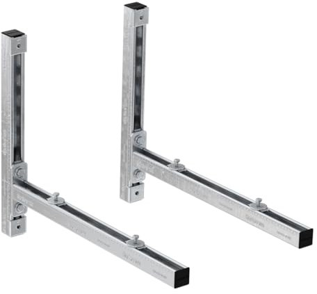 Fischer Wandkonsole Klimagerät 600 mm KSU 600 für Klimaanlage, Pumpen an Wänden, Wandträger 553735