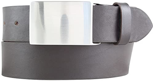 BELTINGER Gürtel aus Vollrindleder 4,5 cm | Jeans-Gürtel für Herren 45mm | Jeansgürtel mit Koppel | Braun 115cm