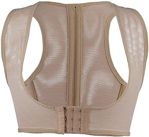 SWAGYU Zurück Schulter Körperhaltung Korrekturgürtel Unsichtbarkeit Schulterbandage Dame Buckel Körperhaltung Korrektor Brace Rückenstütze (Color : Skin Color, Size : Large) Tools