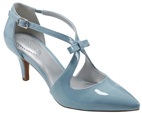 Bandolino Women's Zeffer3 Pump, Light Blue 450, 6