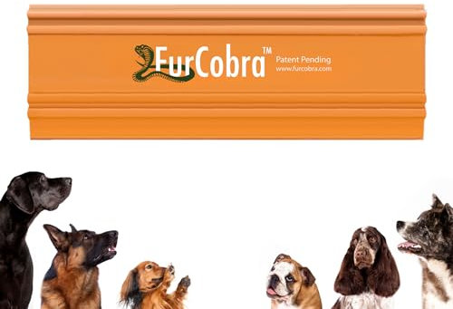 FURCOBRA PRO Pet Hair Remover 4.33 - Leggero e Compatto, Spazzola Togli Peli Animali per Cane e Gatto per Auto, Divano, Letto, Tappeti e Superfici della Casa - Portatile, Facile da Usare