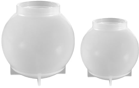 Gogogmee Moule Silicone Sphère 6.90 Cm pour Résine Cristal Moule Facile À Démouler De Bricolage Créatif pour Décoration Maison Et Cadeaux