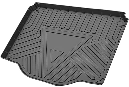 TUCKBOLD Cargo Liner Rear Trunk Mat Trunk Cargo Luggage Boot Tray Mat Stripes and Triangles Pattern for Buick Encore 2013-2022 for Chevrolet Trax 2014-2022