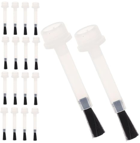 Happyyami 100 Cepillo De Repuesto Para Botella De Esmalte De Uñas Pincel Para Uñas Y Aplicador De Esmalte De Cepillo Líquido Para Manicura Y Decoración De