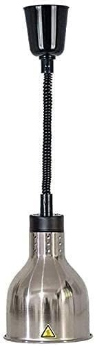 Lampe chauffante pour Chauffe-Plats, Lampe chauffante pour Buffet, Lampe chauffante Suspendue pour Aliments, Lampe chauffante pour Frites, Barbecue, Buffet, Pizza, Lampe chauffante