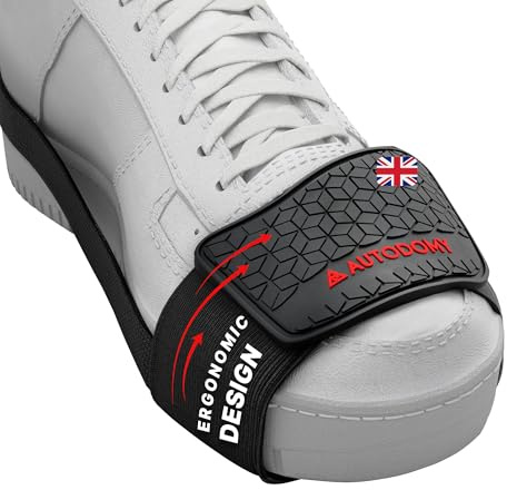 Autodomy Motorcycle Gear Shift Shoe Protector V2 | Motorcycle Shifter Protector Flexible | Gear Shift Protector Motorbike Universal Non Slip and Wear Resistant
