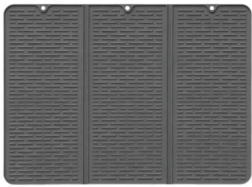 Protection Pour De Cuisson Protection En Silicone Résistante À La Chaleur | Tapis De Séchage Vaisselle Pour Plan De Travail Pour Maison Hôtel Café Appartement