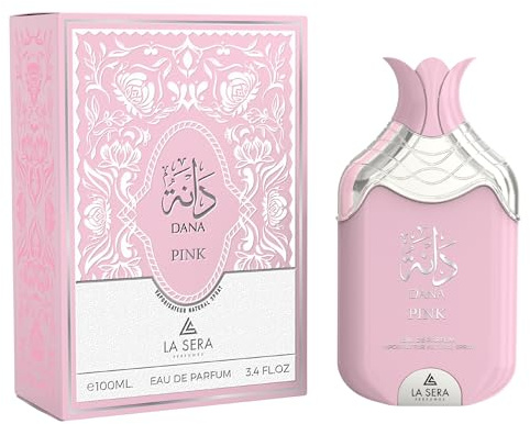La Sera Dana Pink Eau De Parfum for Women - Long Lasting Perfume - Orchid, Tropical Fruits & Vanilla Fragrance - Women's Eau De Parfum Spray