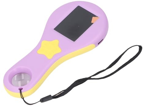 Hyuduo Microscopio Digitale Portatile con Ingrandimento 500X, da 2 MP, 3 Sorgenti Luminose per l'osservazione di Animali e Piante