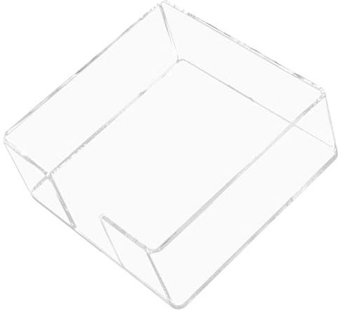 MALUGOGO Dispensador Resistente de Servilletas de Acrílico Transparente Diseño Moderno y Sencillo para Mesa y Adecuado para en Fiestas y Banquetes