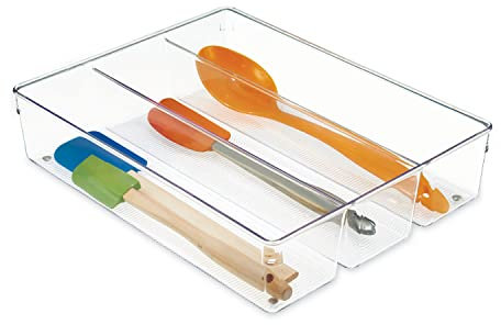 InterDesign Linus portaposate Max Organizer grande per utensili